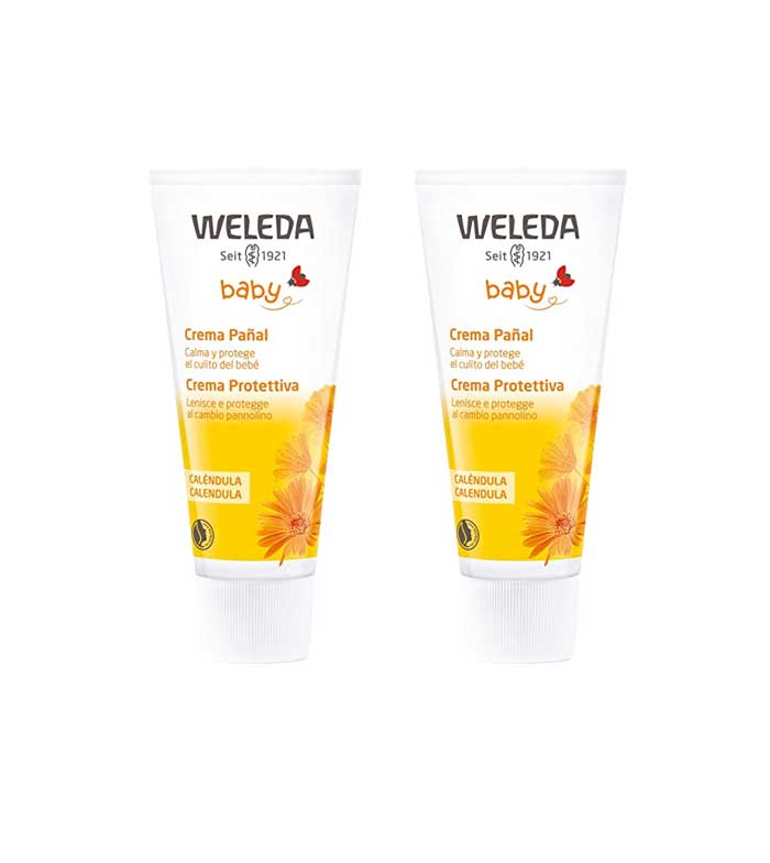 Buy Weleda - Pack of 2 calendula diaper cream Baby