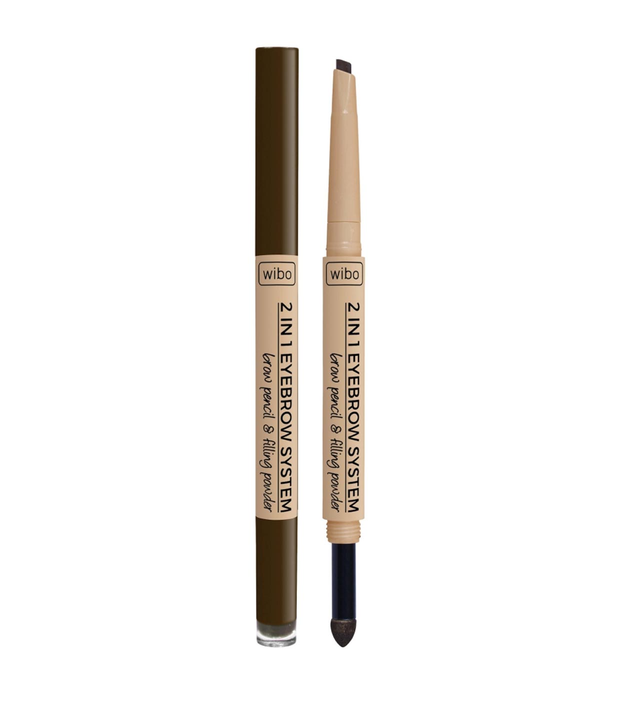 Wibo Automatic eyebrow pencil 2 In 1 Eyebrow System 03