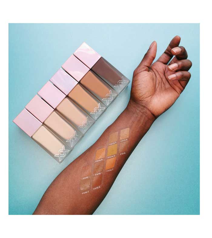 xx revolution liquid skin foundation