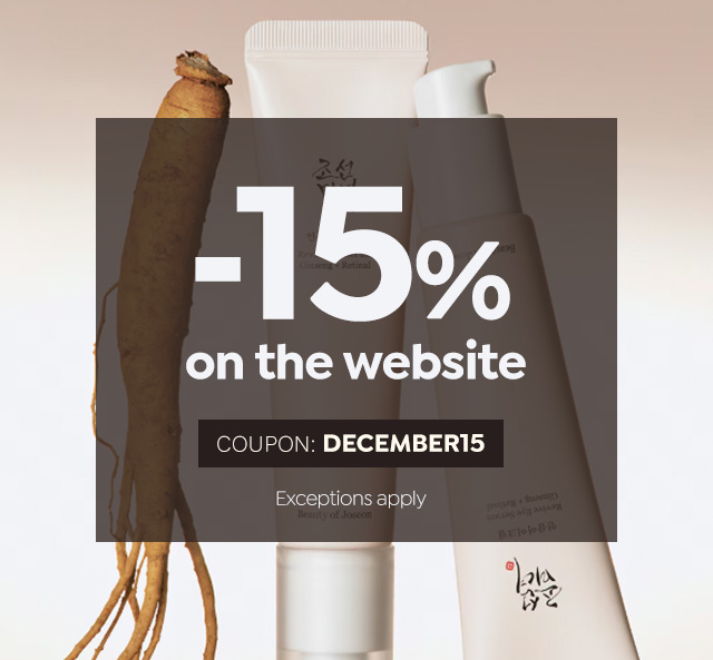 15% en la web
