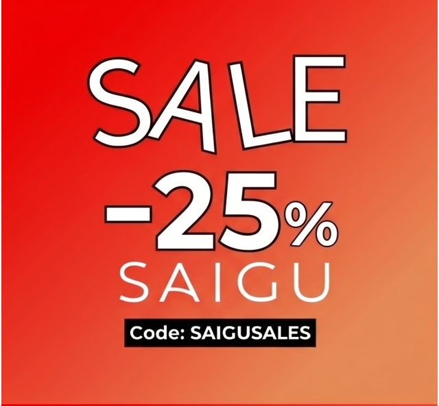 REBAJAS -25% Saigu